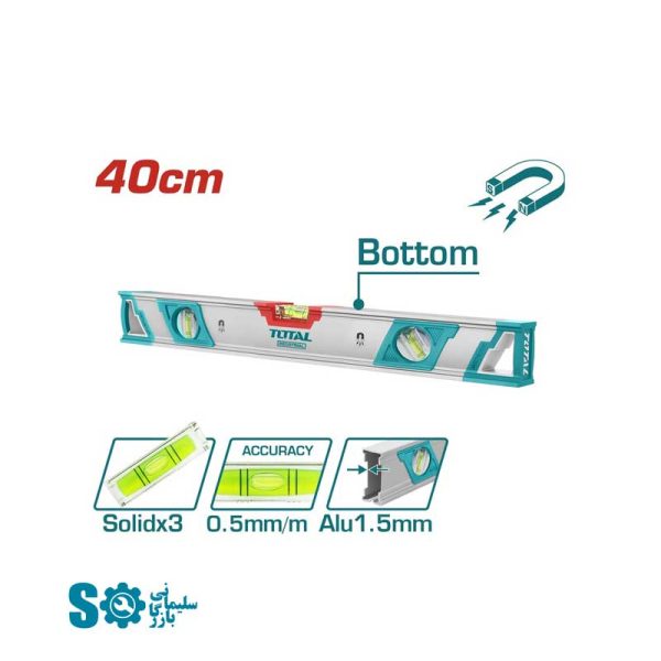 تراز مگنتی توتال سایز 40 سانت مدل TMT24086M