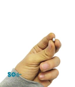 مهره سفید سایز 5 میلیمتر مجموعه 24 عددی