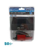 چند راهی فندکی خودرو 3 سوکت به همراه خروجی USB و Type-C - Image 4