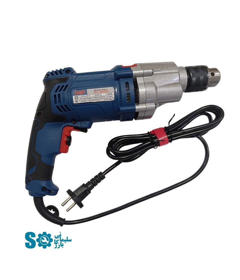 دریل برقی چکشی گیربکسی 13 پی ای پی مدل ID-6650
