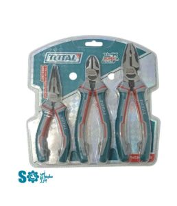 ست انبر صنعتی توتال مجموعه 3 عددی مدل THT2K0301S