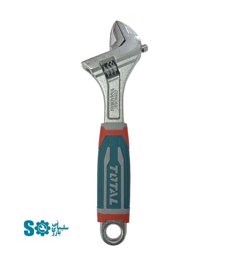 آچار فرانسه روکشدار 10 اینچ توتال مدل THT101106