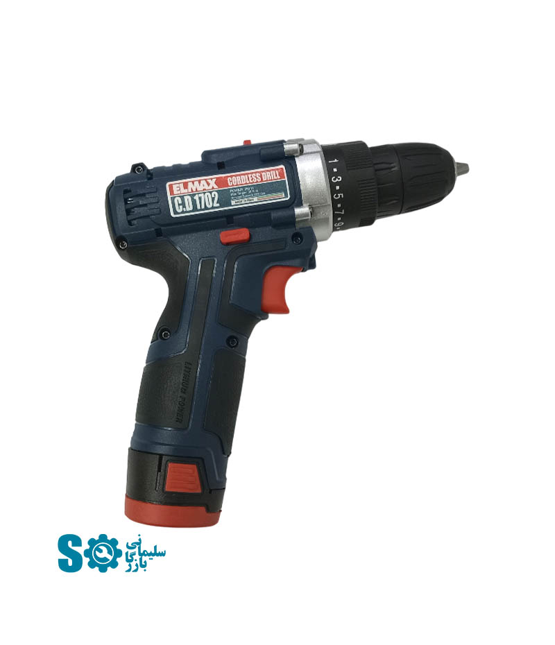 دریل شارژی 12 ولت المکس مدل 1702
