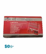 مجموعه 46 عددی ابزار و بکس USA - Image 2